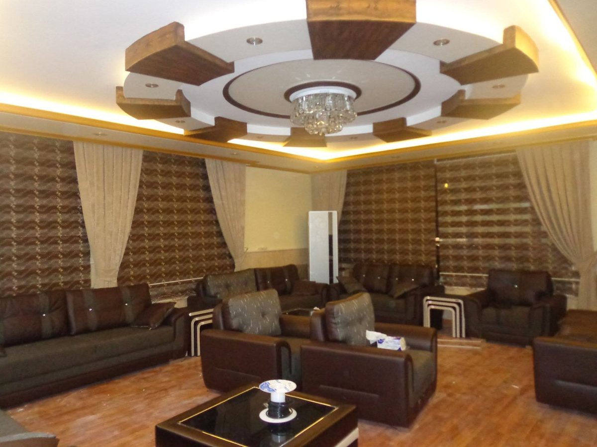 Klasik gri desenli fon