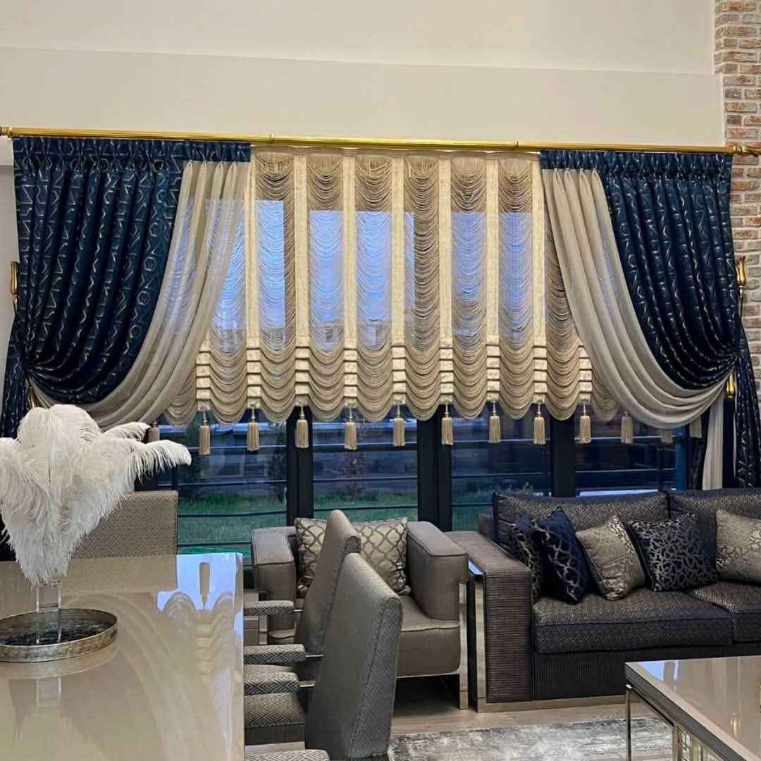 Yemek odası kahve beyaz