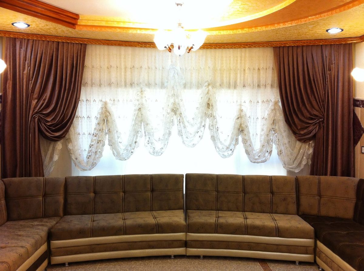 Yeşil turkuaz salon